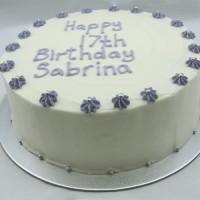 Simply Buttercream Icing with Buttercream Swirl